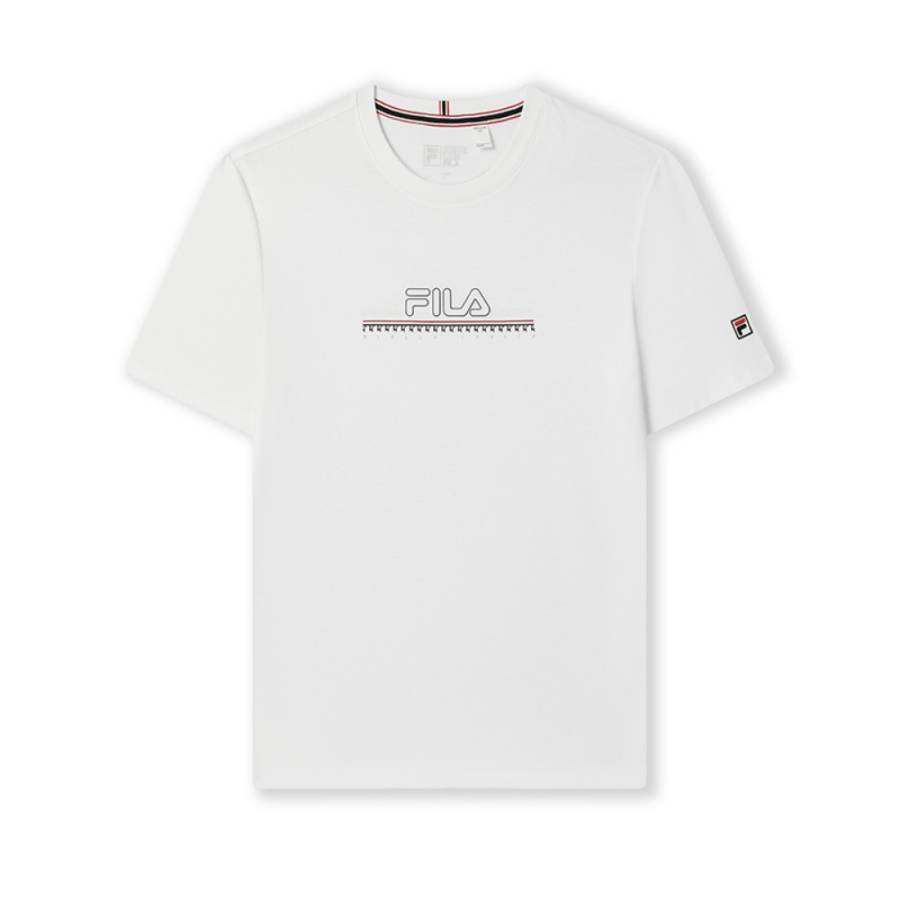 FILA Lifestyle T Shirt Men's Standard White