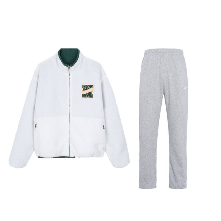 Nike Nike Casual Sportswear Men's Stand Collar Thickened And Fleece Lined