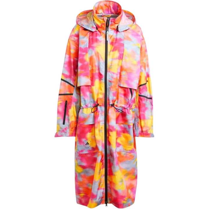 Adidas Adidas tie dye-print parka coat