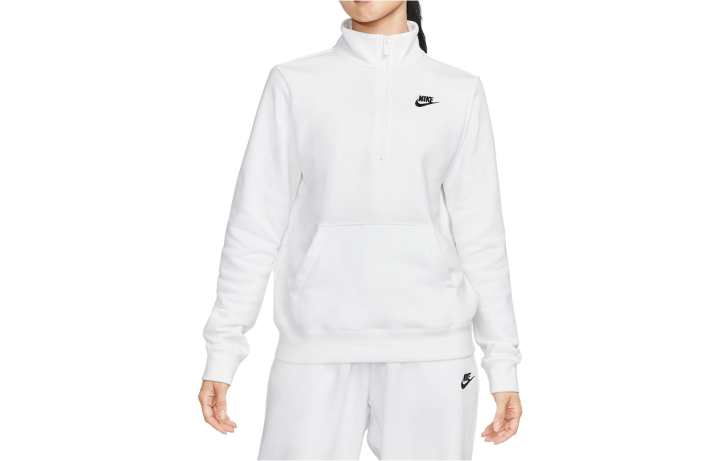 Nike Nike Sweatshirts Women's White Stand Collar Moderate Regular