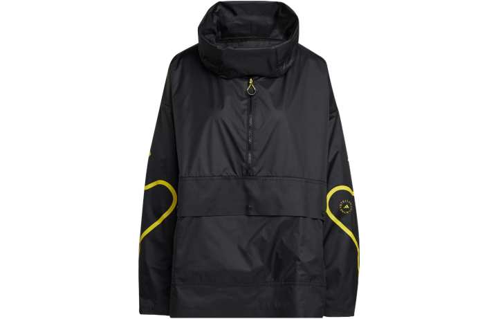 Adidas Adidas X Stella McCartney Jackets Women's Black Stand Collar Moderate Other