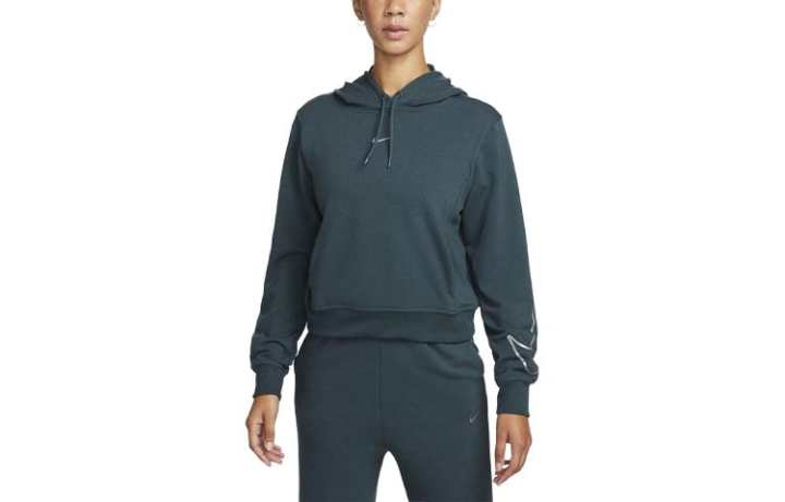 Nike Nike Sweatshirts Women's Peacock Green Hooded Moderate Regular