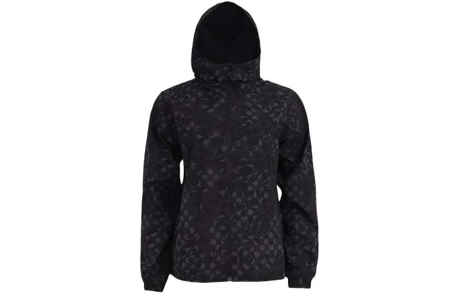 Lululemon Jackets Women's Large Origin Black Mixed Color Hooded Moderate Other