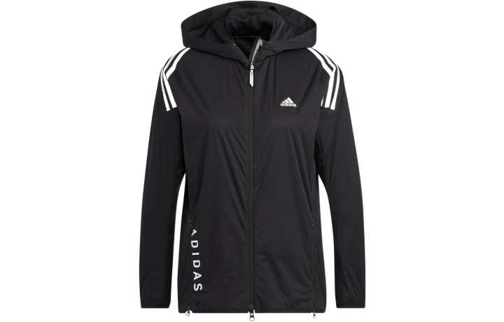 Adidas Adidas Jackets Women's Black Hooded Moderate Other