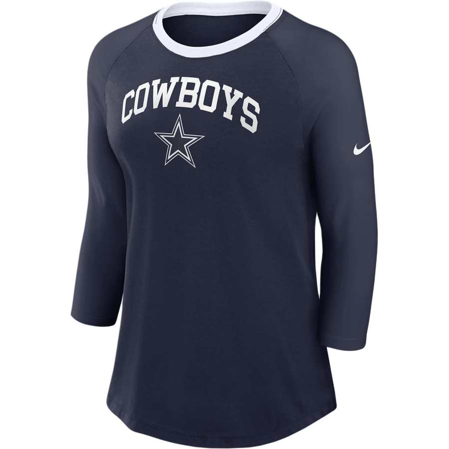Nike Nike Dallas Cowboys Women's Nike Nfl 3/4-Sleeve T-Shirt