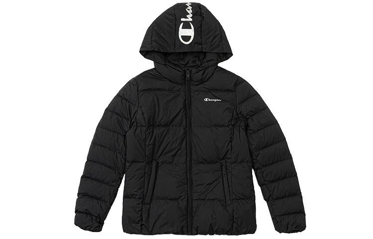 Champion Down Jacket European Version, Winter Women's Black
