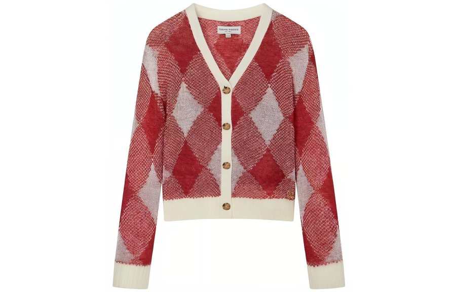 Teenie Weenie Knitwear Women's V Neck Moderate Cardigan