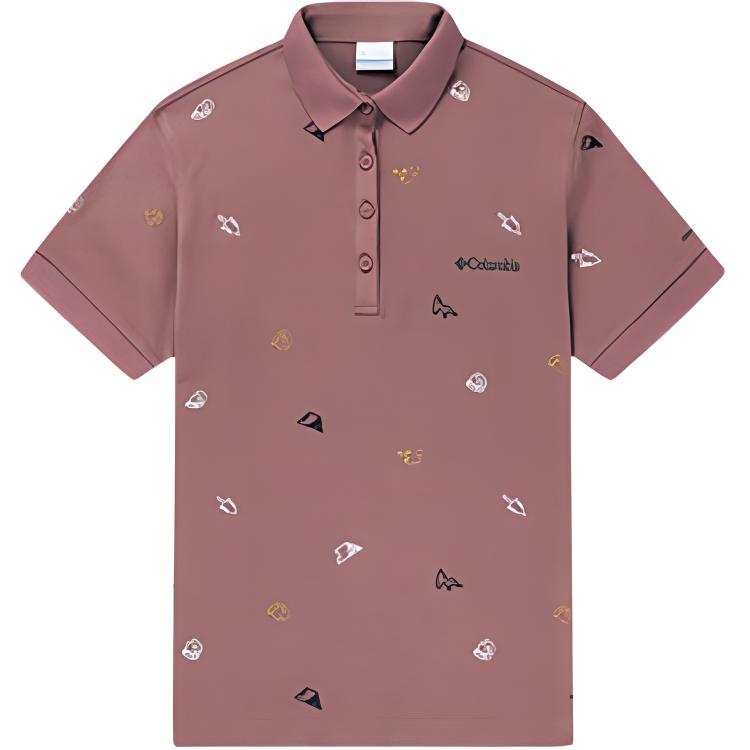 Columbia Polo Shirt Women's Brown