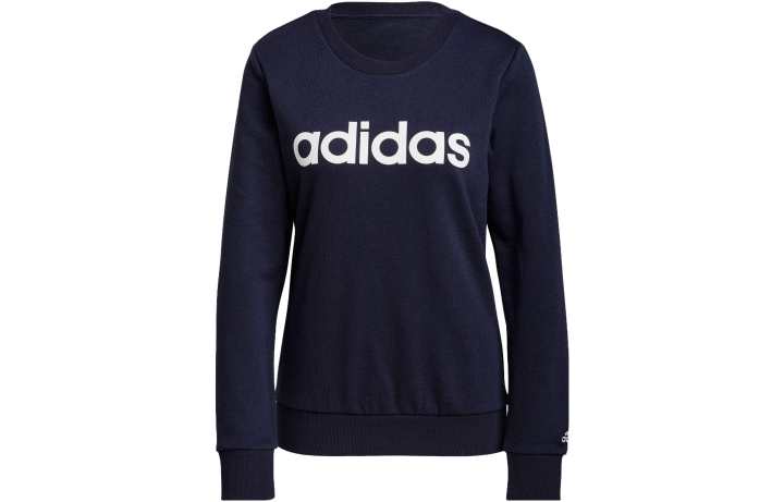 Adidas Adidas Essential Sweatshirts Women's Dark Blue Crew Neck Moderate Regular