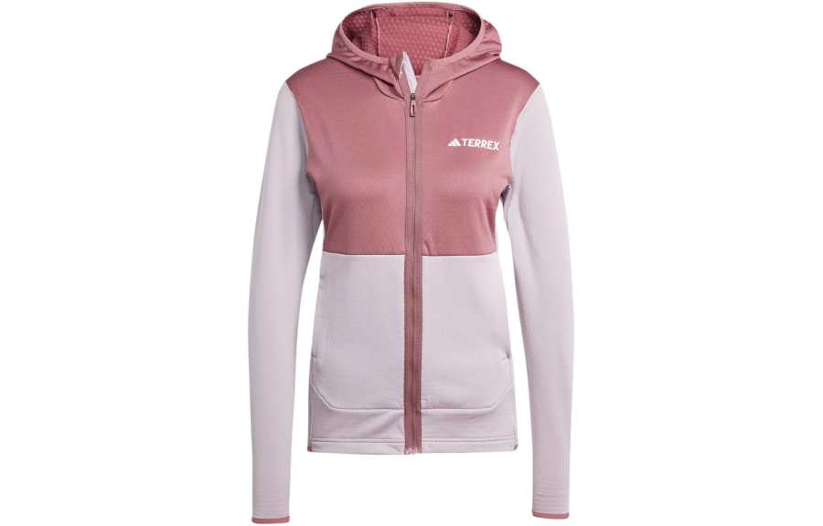 Adidas Adidas Terrex Xperior Light Fleece Hooded Jacket Jackets & Coats Women's Pink