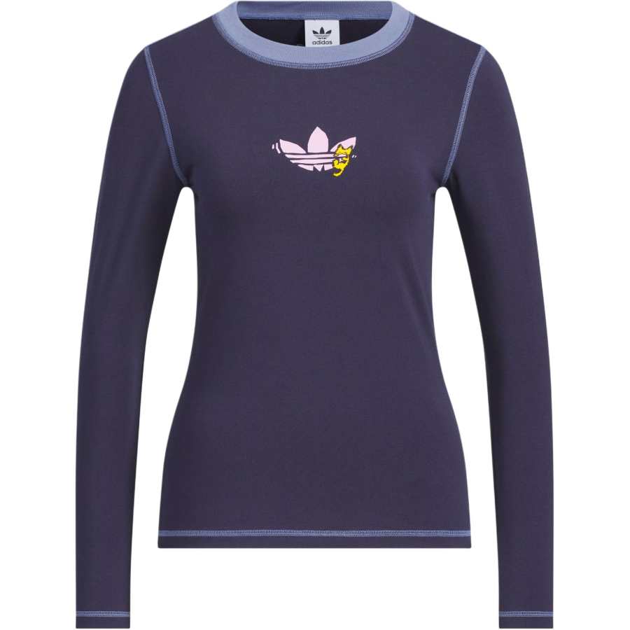 Adidas Originals T Shirt Women's Dark Ink Blue