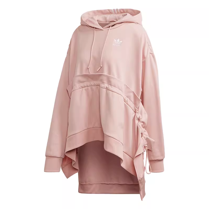 Adidas Adidas Sweatshirts Women's Lotus Color Hooded Moderate Regular