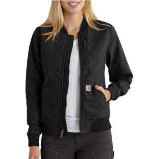 Carhartt 102524 WOMEN'S RUGGED FLEX®CANVAS JACKET 1 WARM RATING Jackets & Coats Level 1 Cold Resistant RELAXED FIT