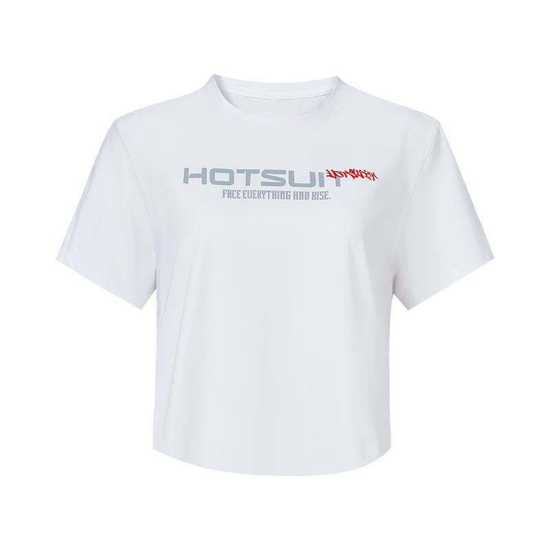 HOTSUIT T Shirts Women's Crew Neck Moderate