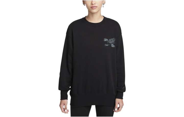 Nike Nike Sweatshirts Women's Black Crew Neck Moderate Regular