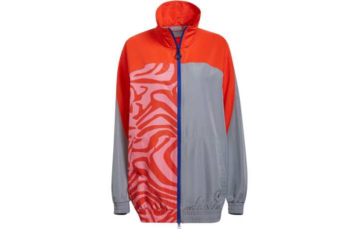 Adidas Adidas X Stella McCartney Jackets Women's Orange Lapel Moderate Other