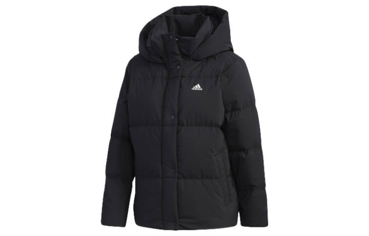 Adidas Adidas Down Jackets Women's Black Detachable Hood Moderate Other