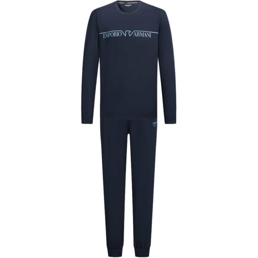 EMPORIO ARMANI Asv Megalogo Organic cotton Pyjamas