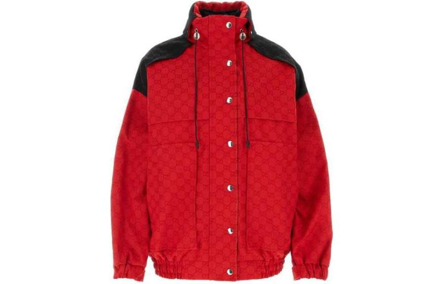 GUCCI Jackets & Coats Women's Red