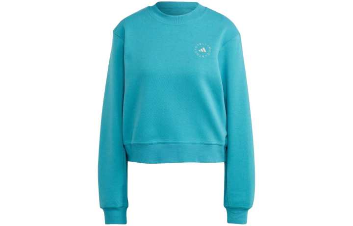 Adidas Adidas Sweatshirts Women's Sky Blue Crew Neck Moderate Regular