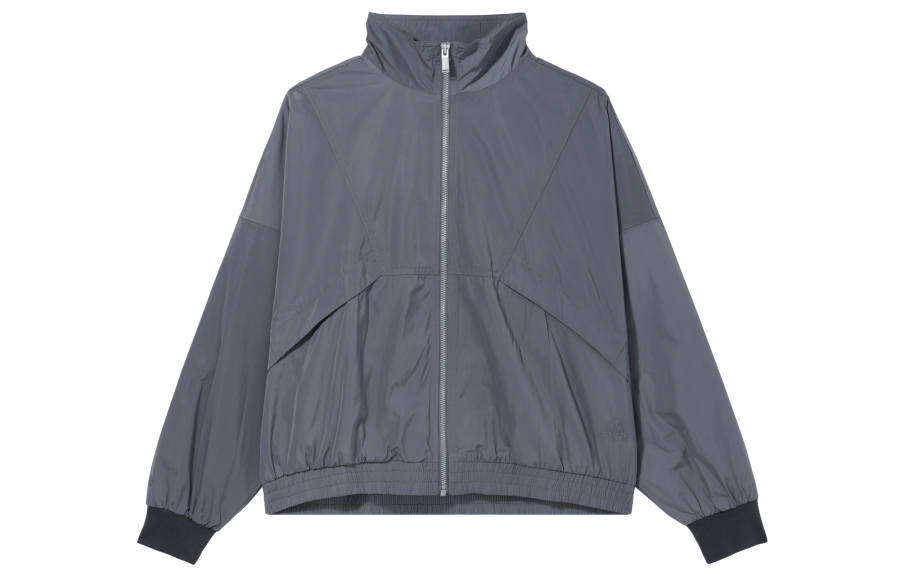 Adidas Adidas Jackets Women's Gray Stand Collar Moderate Other