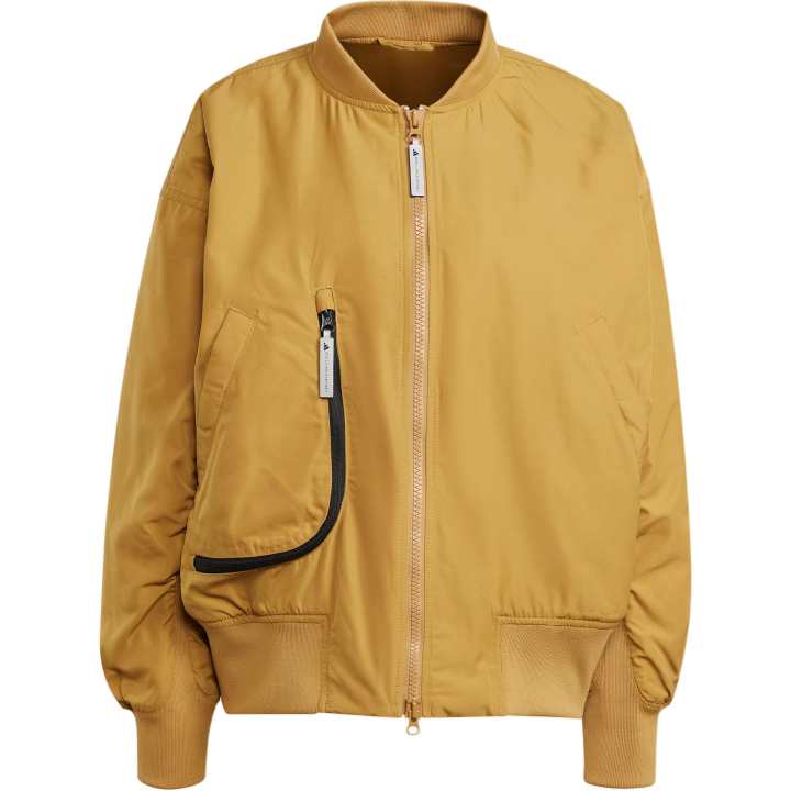 Adidas Adidas Stella McCartney WOVEN BOMBER WIND.RDY Jackets & Coats Women's Sand Dune Brown
