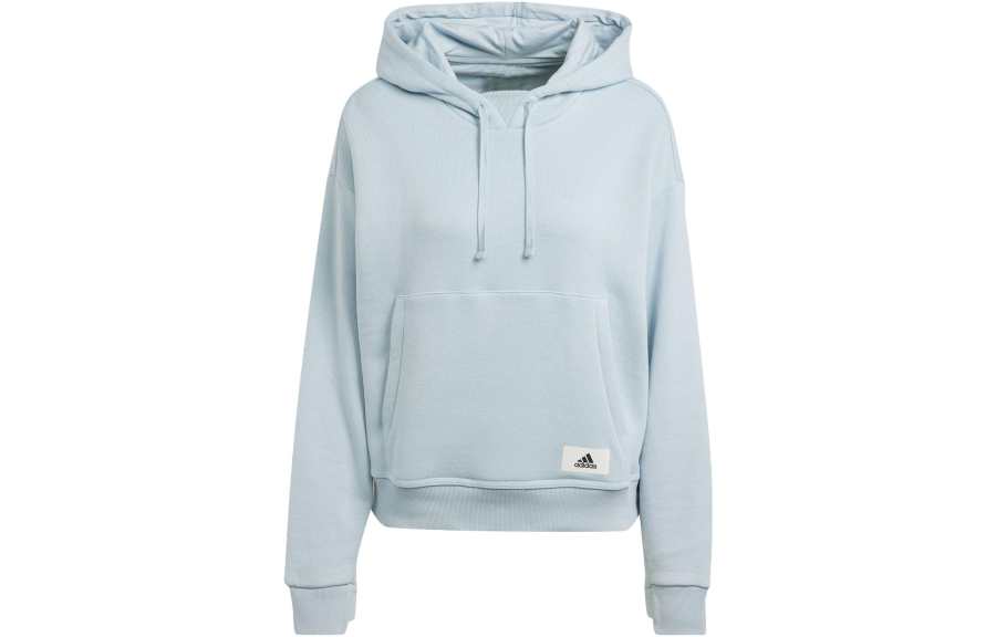 Adidas Adidas Sweatshirts Women's Blue Hooded Moderate Other
