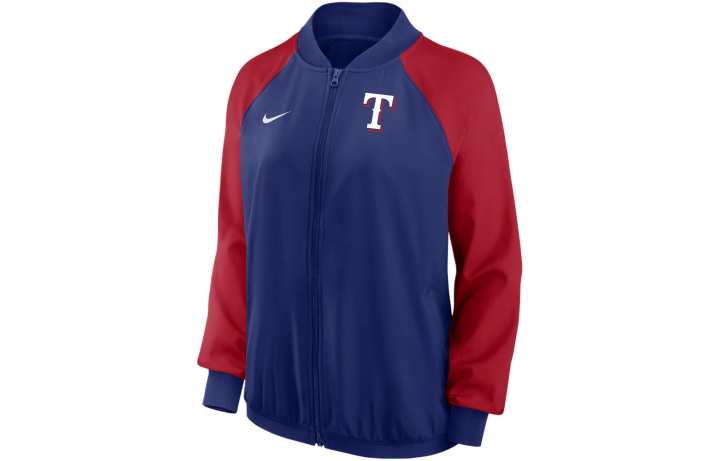 Nike Nike Dri FIT Team MLB Texas Rangers Jackets & Coats Women's Royal Blue