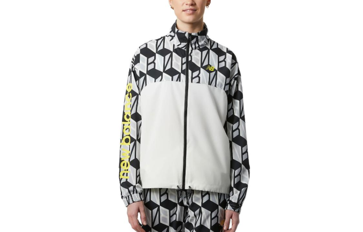 New Balance New Balance Jackets Women's White Stand Collar Moderate Other