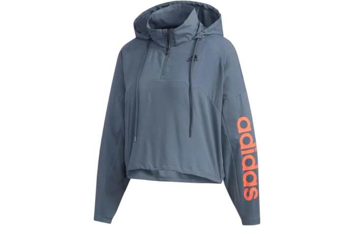 Adidas Adidas Jackets Women's Blue Hooded Moderate Other