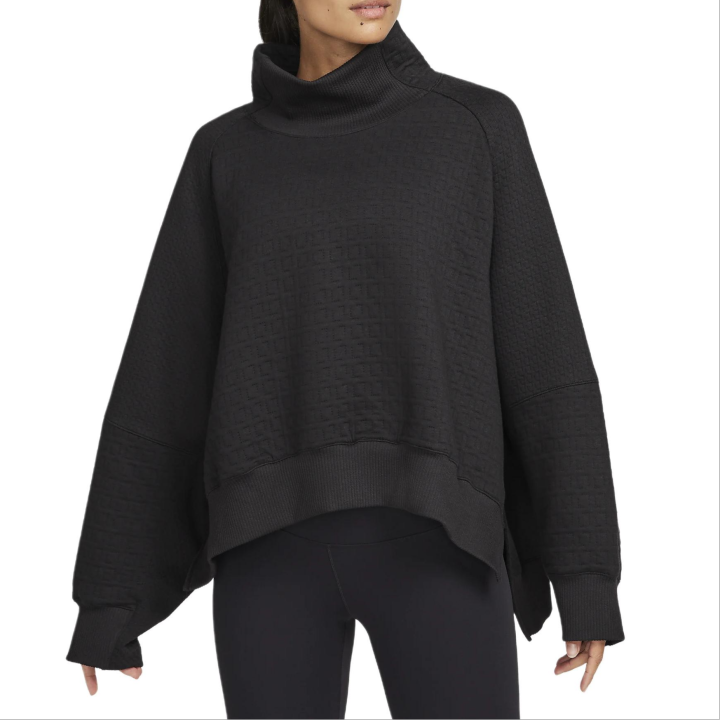 Nike Nike Sweatshirts Women's Black Turtleneck Moderate Regular