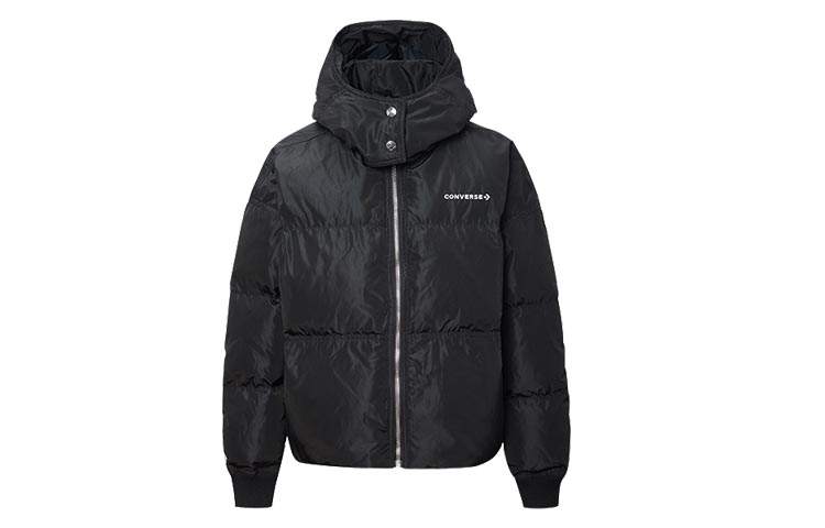 Converse Converse Down Jacket Winter Women's Black