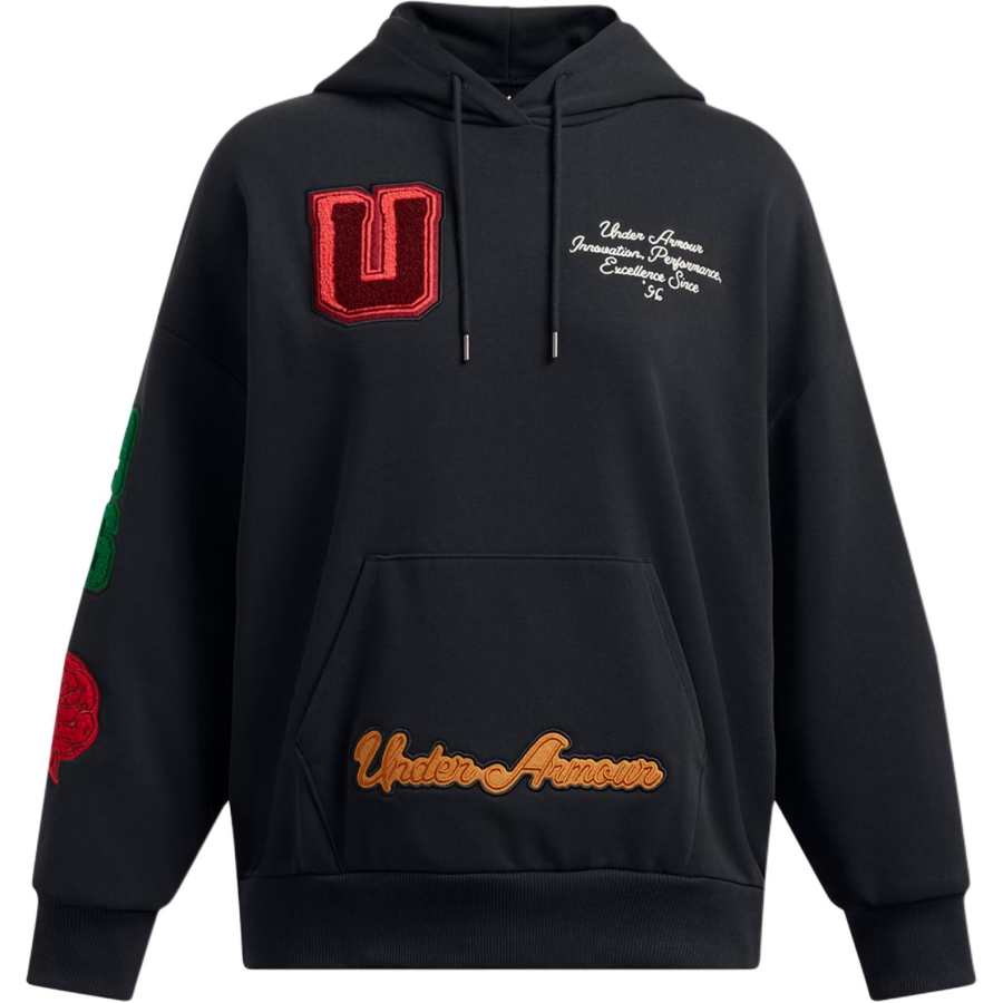 Under Armour Icon Heavyweight Terry Sweatshirt Women's Black/Summit White