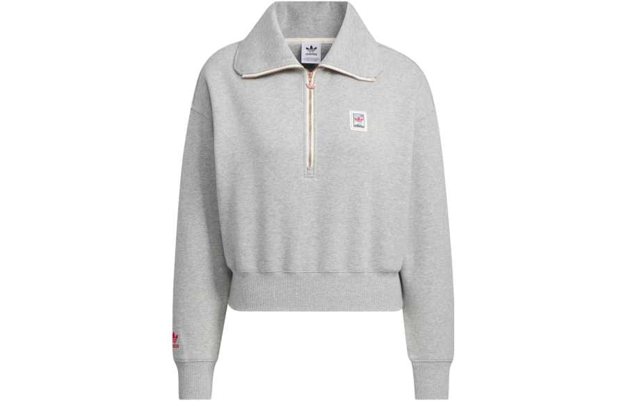 Adidas Originals Sweatshirt Women's Medium Heather Gray