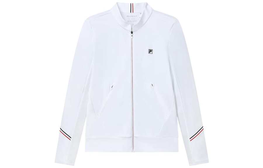 FILA Jackets Women's Jade White Stand Collar Moderate Other