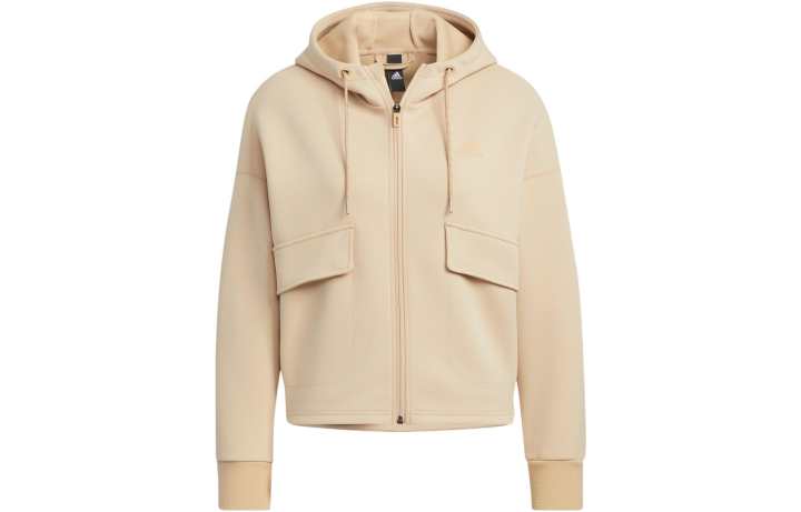 Adidas Adidas Jackets Women's Beige Hooded Moderate Other