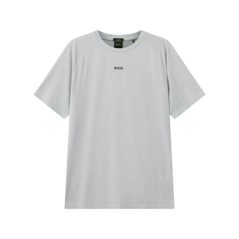 HUGO BOSS SS25 T Shirt Men's Light Gray