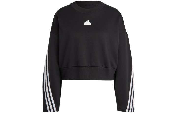 Adidas Adidas Sweatshirts Women's Black Crew Neck Moderate Regular