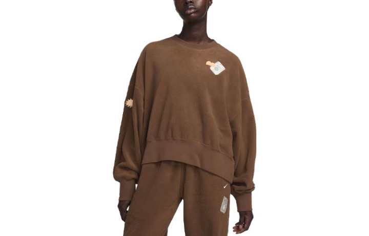 Nike Nike Naomi Osaka Phoenix Fleece Sweatshirt Women's Light Brown