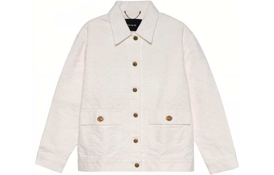 COACH COACH SS22 Jackets & Coats Women's White