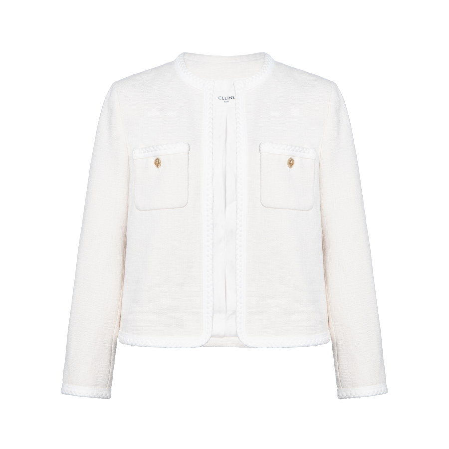 CELINE CELINE FW22 Jackets & Coats Women's Chalk White