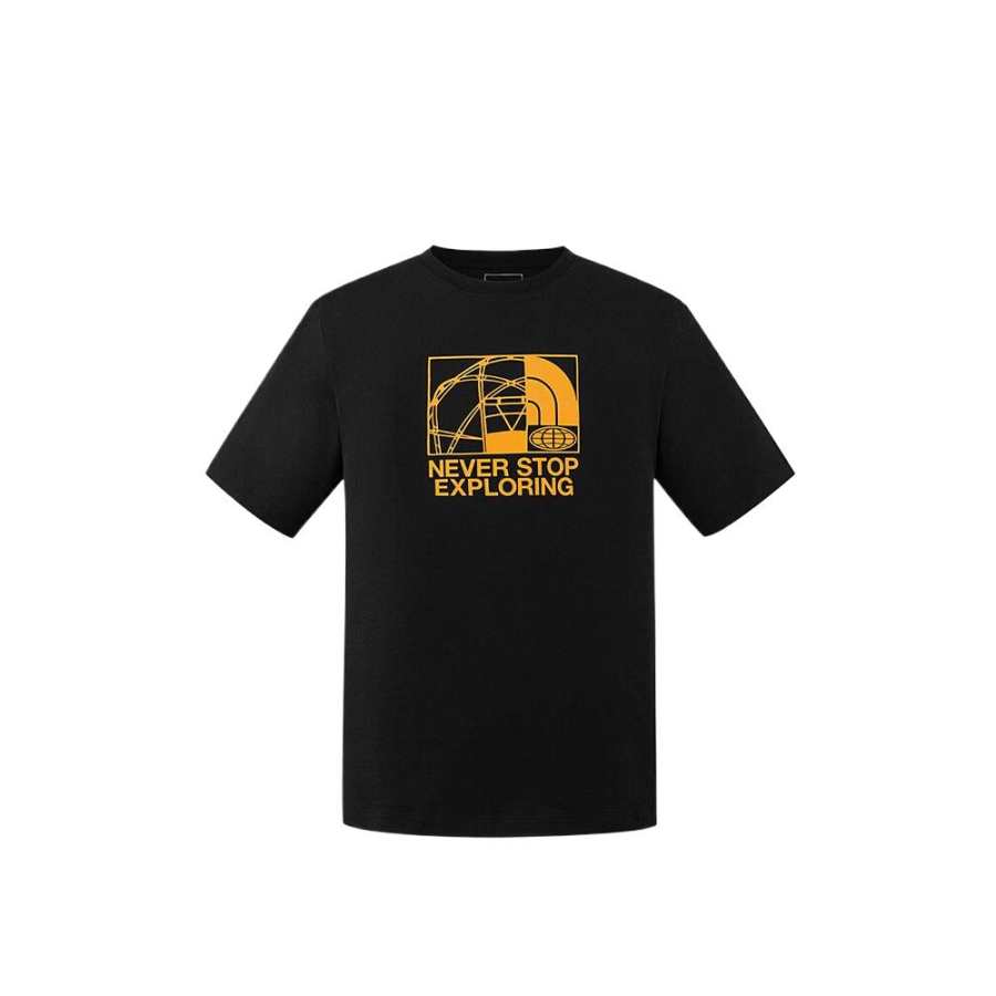 THE NORTH FACE T Shirt Unisex Cosmic Black