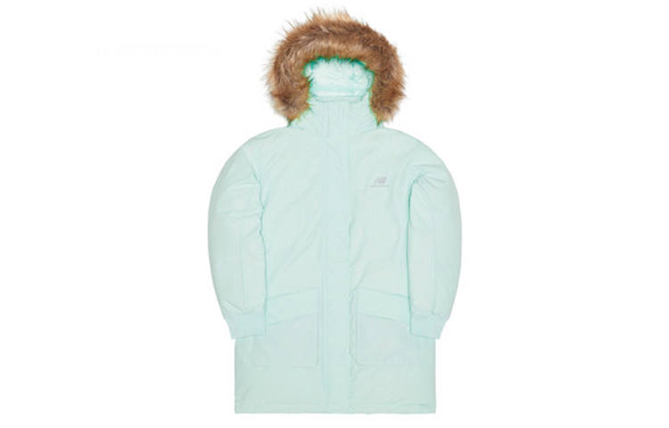 New Balance New Balance Down Jackets Women's Light Green Hooded Moderate Other