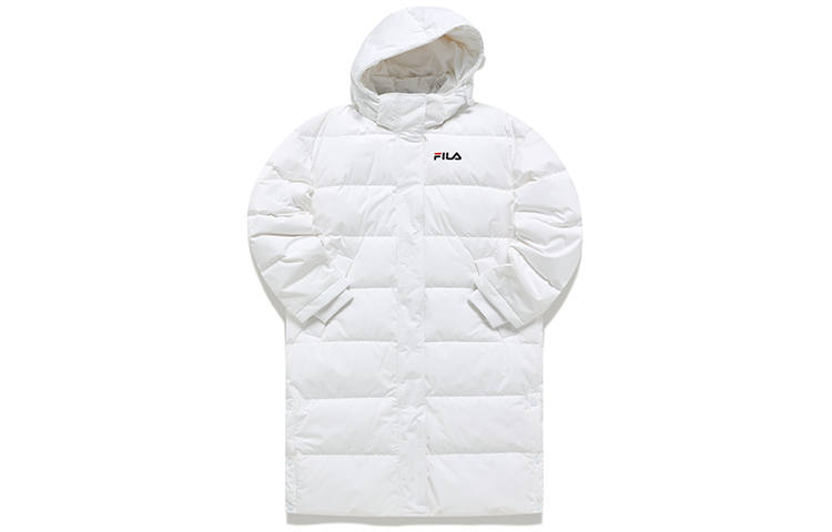 FILA FUSION Down Jacket Winter Women's Standard White