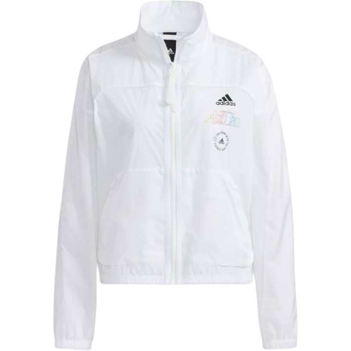 Adidas Adidas Jackets Women's White Stand Collar Moderate Other