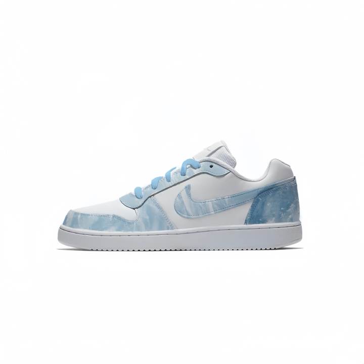 Nike Nike EBERNON Low top Skateboard Shoes Unisex White Blue