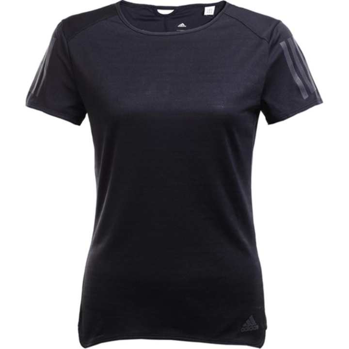 Adidas Adidas T Shirts Women's Black Crew Neck Moderate
