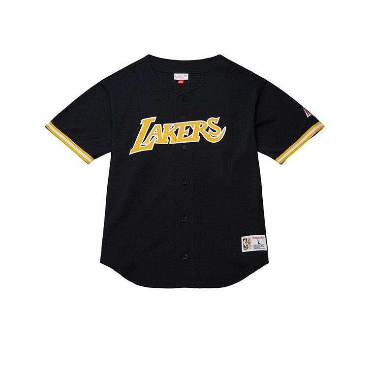 Mitchell Ness Mitchell Ness x NBA T Shirt Unisex Black
