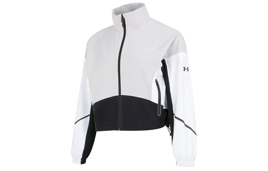 Under Armour Unstoppable Jackets Women's White Stand Collar Moderate Other