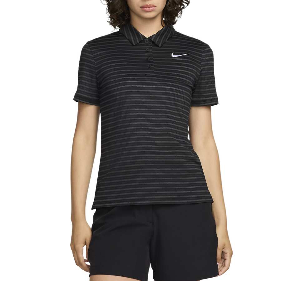 Nike Nike Victory Women's Dri FIT Short Sleeve Striped Golf Polo